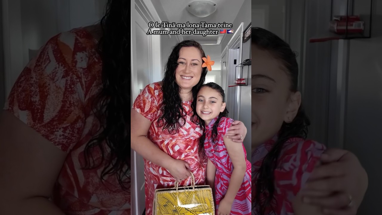 Outfit of the day with my mini 🇦🇸🇼🇸 