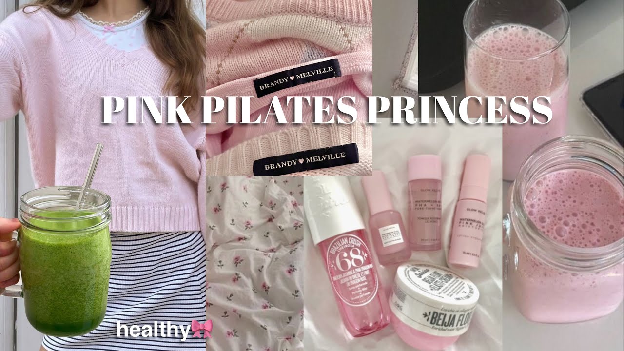 how to become a pink pilates princess 🎀 pilates & aesthetic selfcare 
