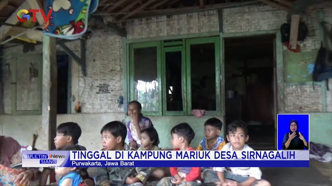 Keluarga Miskin 12 Anak yang Tinggal di Rumah Panggung, Purwakarta #BuletiniNewsSiang 11/05
