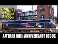 Farewell Station on the Keystone Corridor! Amtrak’s Newest Station & 50th Anniversary Locomotives