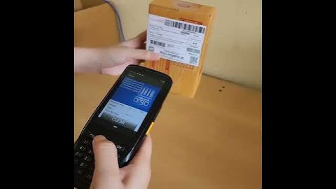 iData K1S Mobile Computer (เครื่องสแกนมือถือแบบพกพา)มือสอง