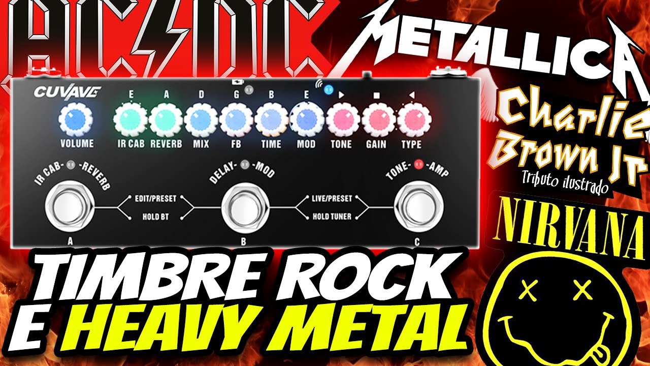 COMO TIMBRAR A CUVAVE (CUBE BABY) PRA ROCK E METAL - PRESET NATIVO!