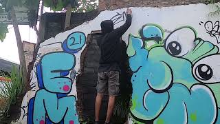 GRAFFITI Simple Bombing CING x EMDS . Graffiti Stroll #2