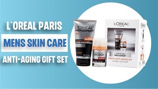 L'Oréal Paris Men's Expert Anti-Aging Skin Care Gift Set unboxing