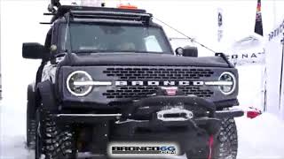2021 Ford Bronco 2-Door on the move at Bronco Super Celebration West