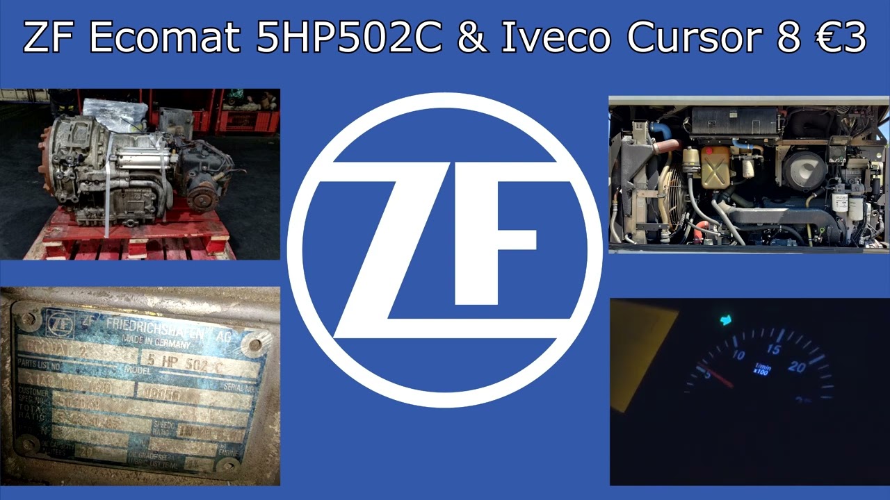 ZF Ecomat 5HP502C PureSound - KikcDown & Retarder - Irisbus Citelis €3