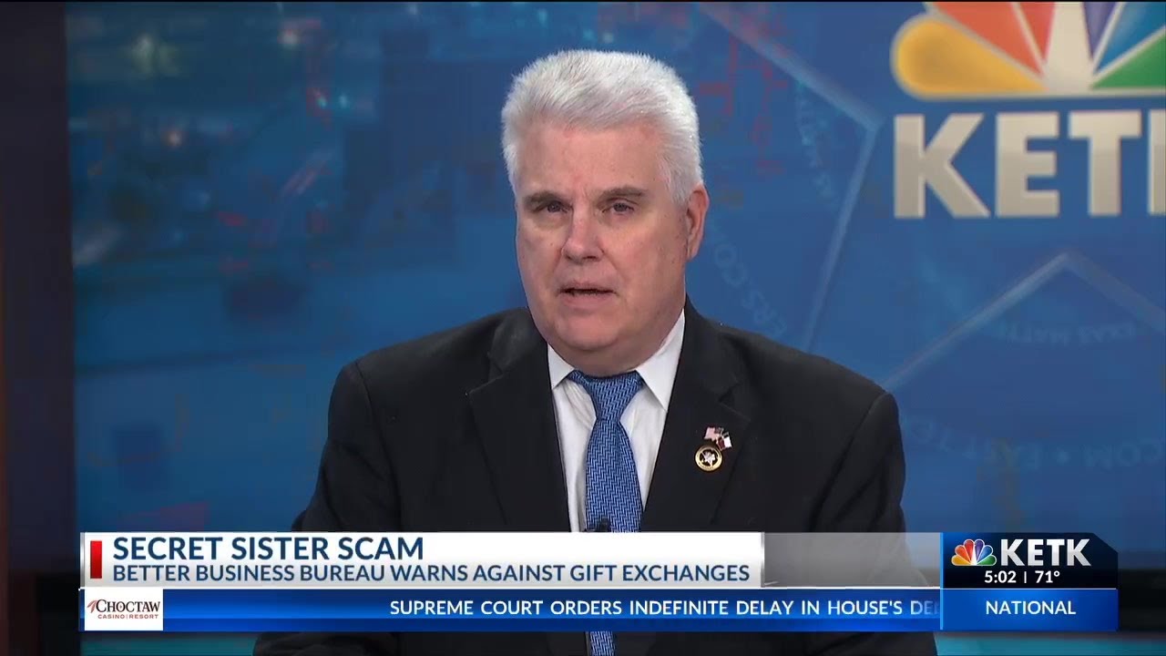 BBB warns that illegal ‘Secret Sister’ gift exchange scam has resurfaced on social media