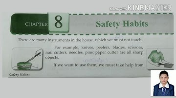 L-8 : Safety Habits ( Part-1) |EVS| Grade 1