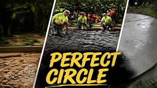 We Built a 20ft Circular Concrete Pad in the Middle of Nowhere
