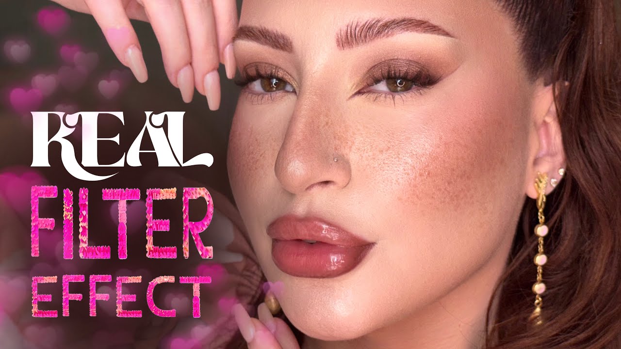 Урок гламурного макияжа | Эффект реалистичного фильтра | Мелисса Сэмвейс