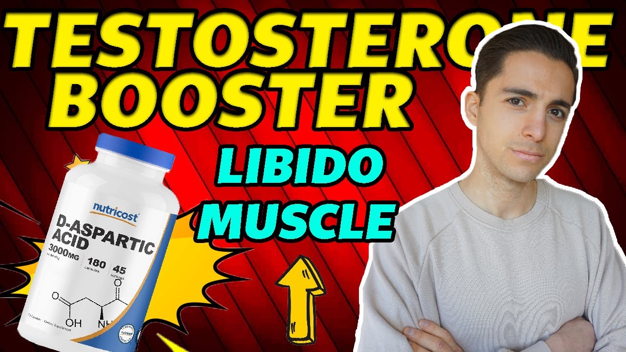 D-Aspatic Acid: Boost Testosterone & Sex Drive NATURALLY With THIS Supplement | Science Explained