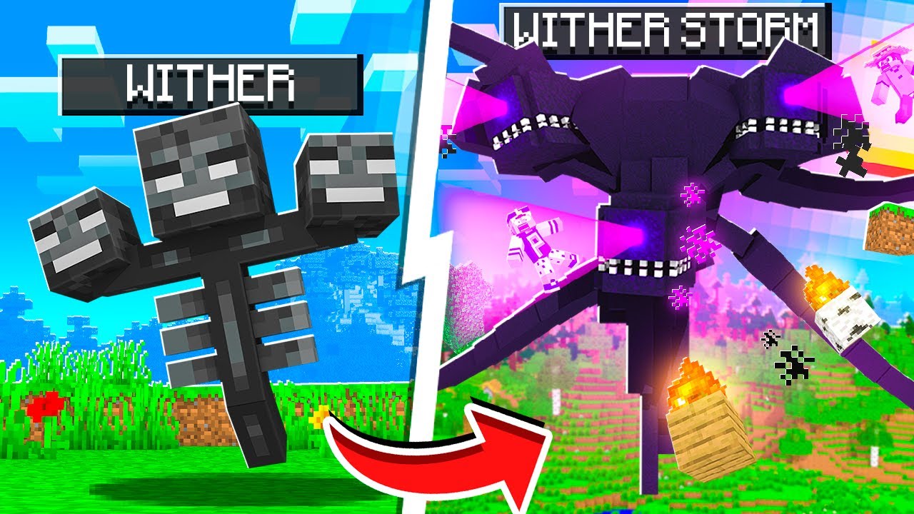 SOBREVIVA NO MUNDO COM O WITHER STORM NO MINECRAFT 