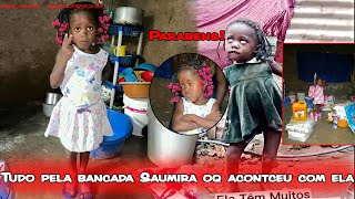 Tudo pela bancada Saumira a Menina mais famosa de Angola veja oque aconteceu com ela (Arrepiante 5y)