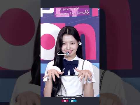 CSR &amp;#39;A scary face to spook the fan&amp;#39; #첫사랑 | Simply&amp;#39;s Mission Cam📹 #Shorts