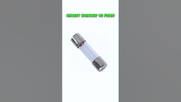 Circuit Breaker vs. Fuses #circuitbreaker #fuse #fuses #electrician
