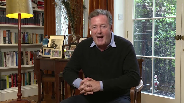 Piers Morgan offers his thoughts on Donald Trump | The Late Late Show | RTÉ One