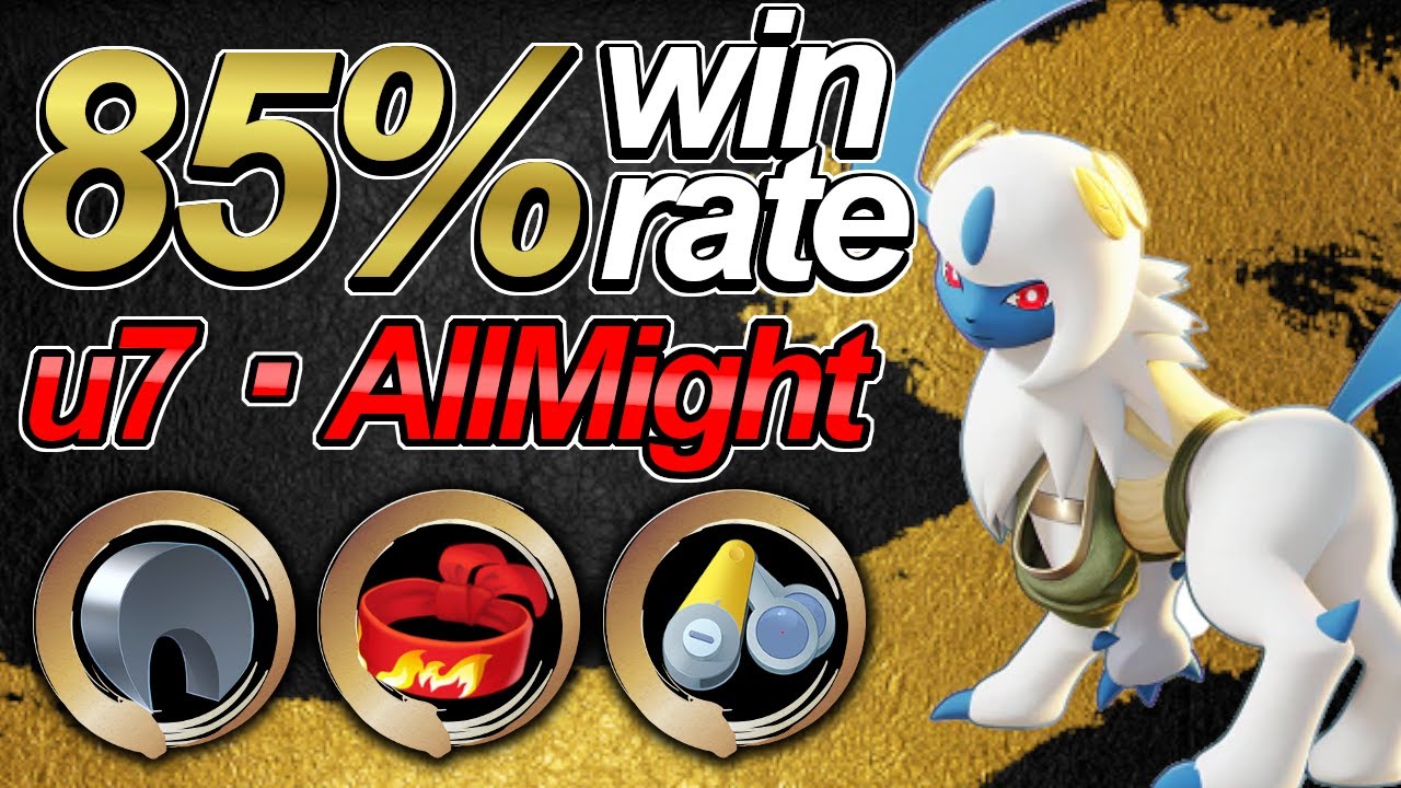 勝率85 世界ランキング56位 U7 Allmight アブソル ポケモンユナイト 丨pokemon Unite Absol Best Gameplay ゲームまとめ