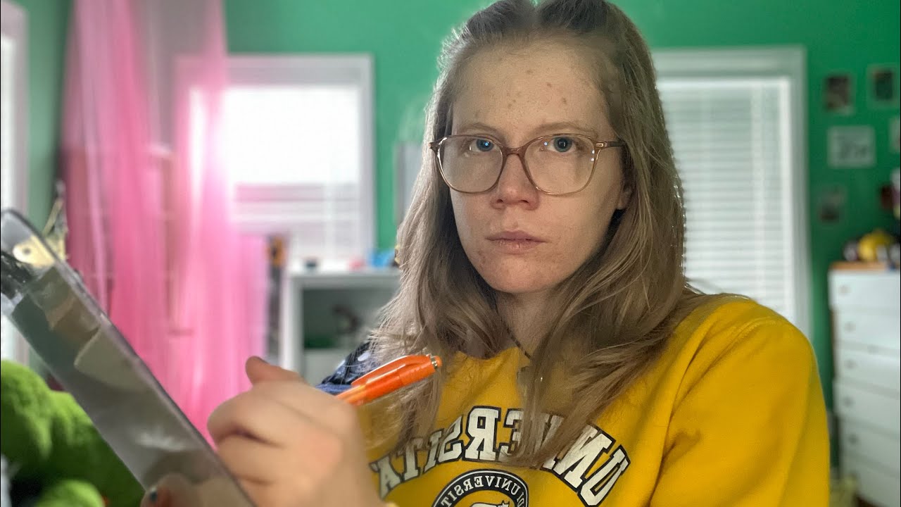 ASMR Asking Personal Questions (and maybe trying to rob you) - YouTube