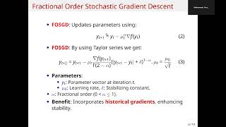 MESA25 - Mohammad Partohaghigh-Tail Index Awareness in Fractional Order Stochastic Gradient Descent