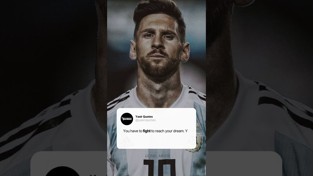 lionel messi inspirational quotes 