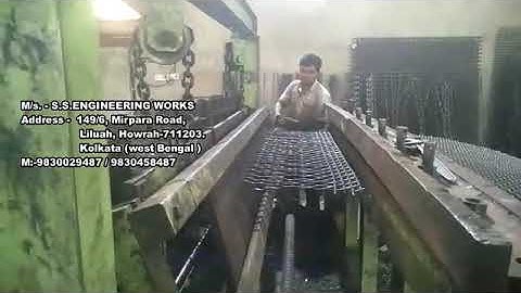 crimped wire mesh machine