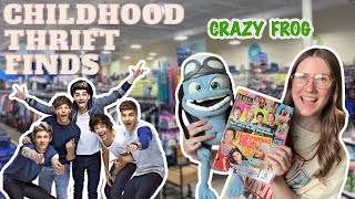 We Went To 10 Thrift Stores and Tried The Goodwill Bins!! Vintage Toy Hunt.