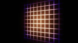 Purple to Peach Colored Grid Background Loop Animation with 360 Degree Rotation in 4K