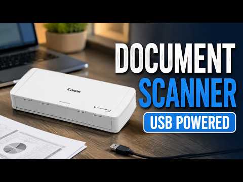 Best Portable Document Scanner USB Powered: Top 8 Picks for Travel!