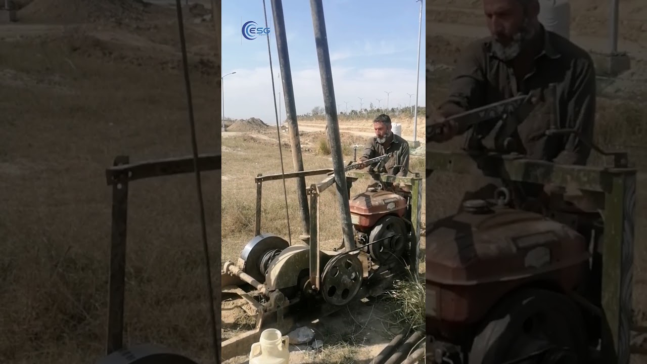 Soil Investigation with percussion drilling method  