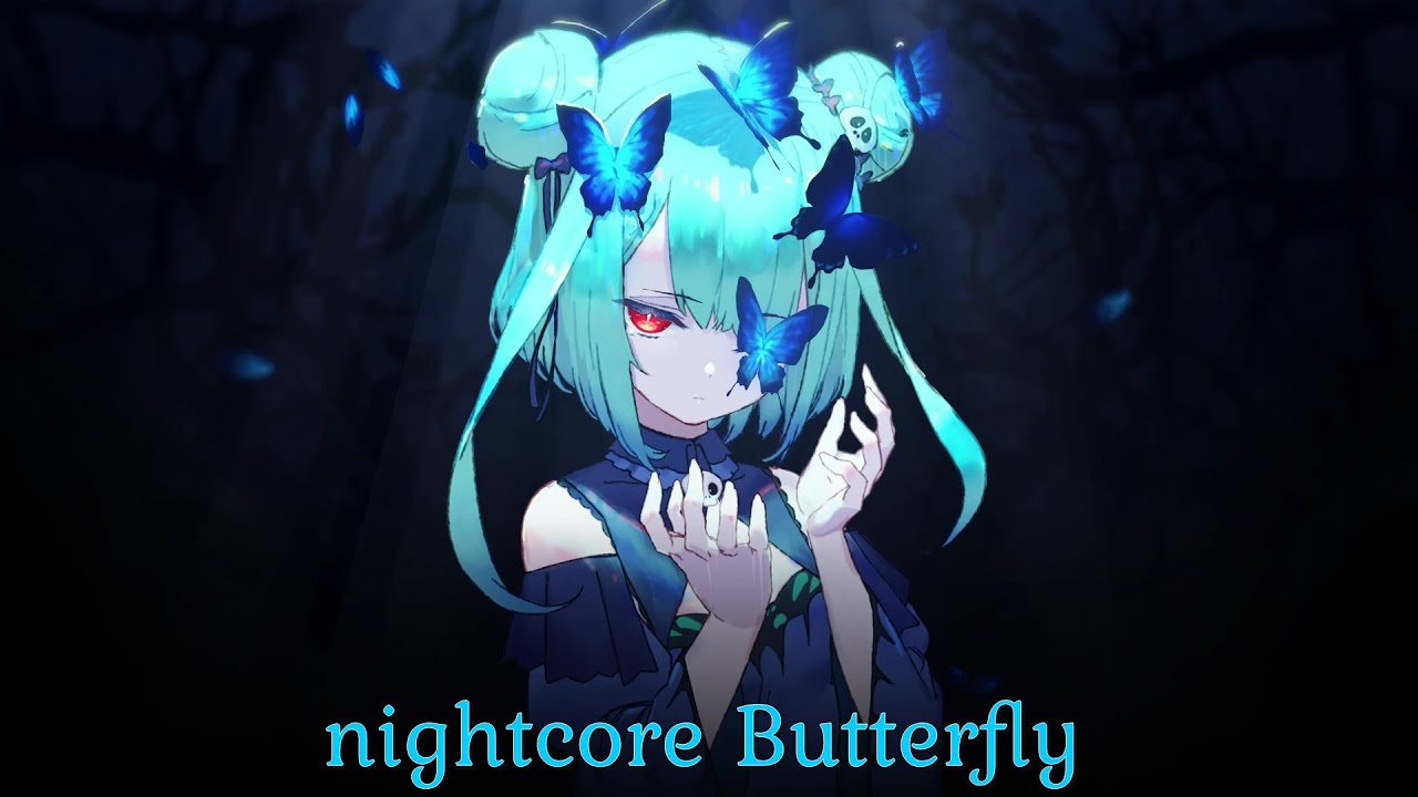 nightcore Butterfly (Lyrics) YouTube