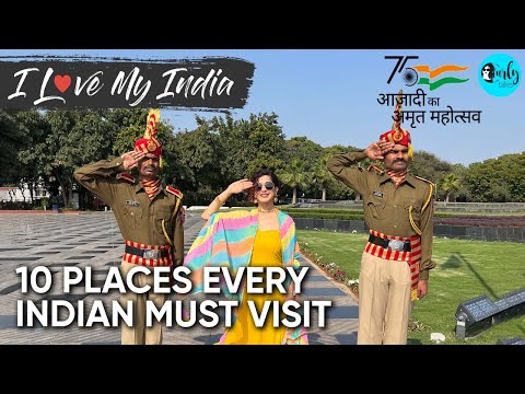 10 Places Every Indian Must Visit | Azaadi Ka Amrit Mahotsav | Curly Tales