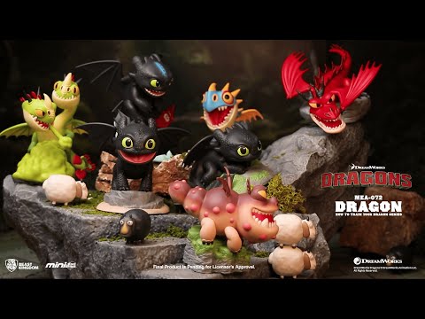 Beast Kingdom/MEA-072 How to train your dragon series Blind box