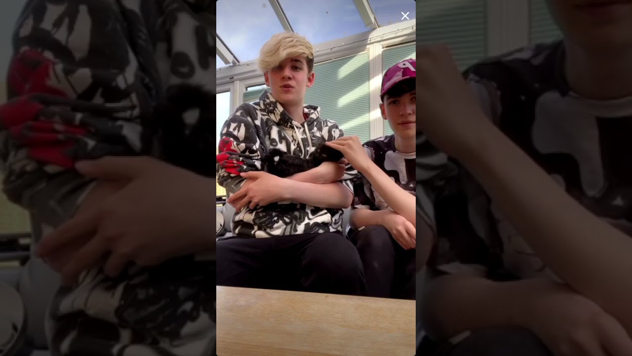 Max and Harvey TikTok live 26 04 21