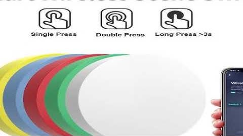 Tuya Zigbee Smart Wireless Scene Button Switch Remoter Multi-scene Linkage Conneting Support Alexa G