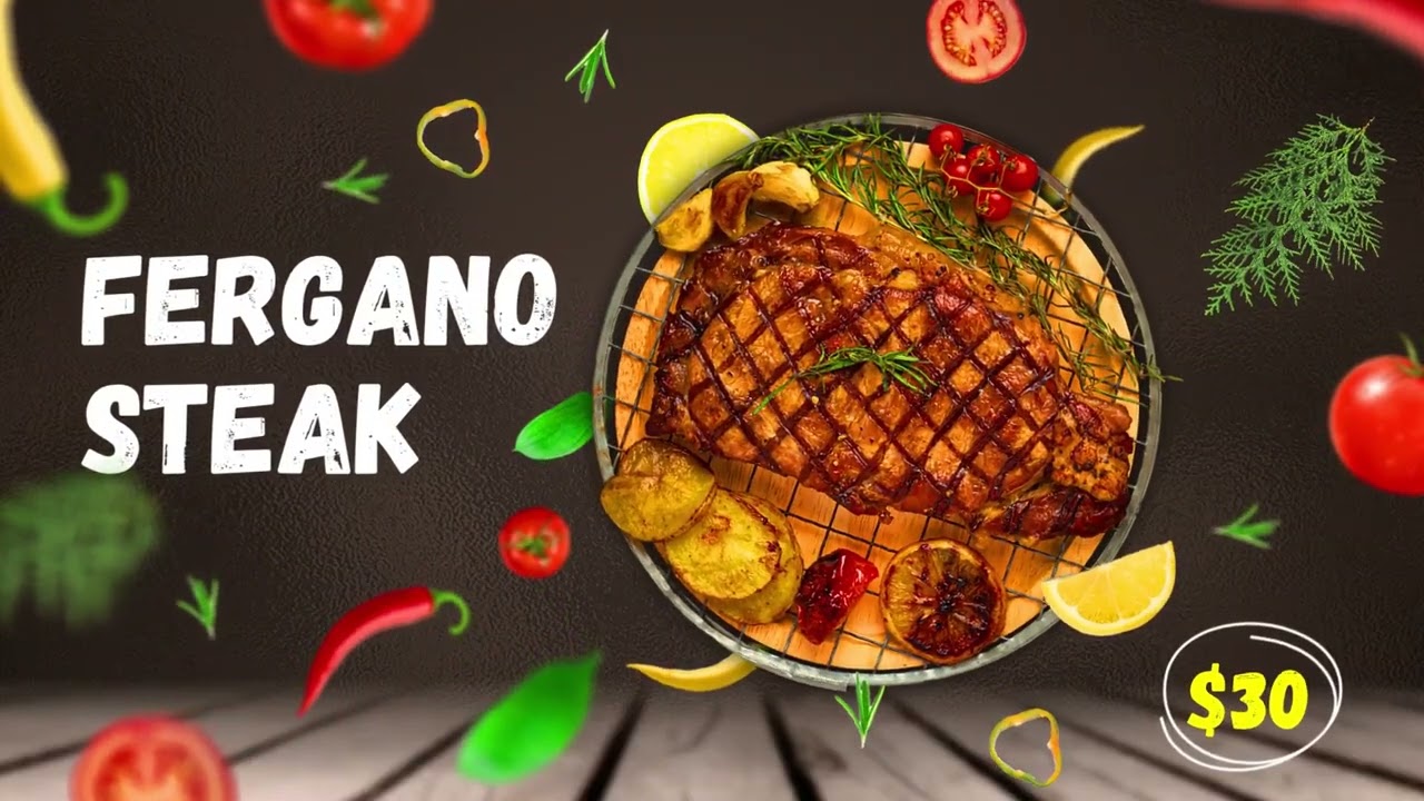 Food Promo Menu Spring