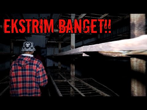 DITANTANG UJI NYALI DI BEKAS PABRIK JAMUR ANGKER SAMA TIM JANGAN TAKUT || eror