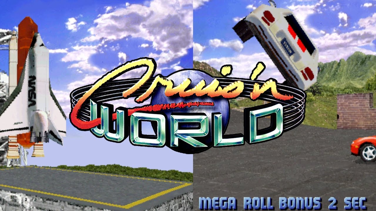 Cruis'n World - All races 1st - Arcade Game 1996 - Complete Long Gameplay - HD