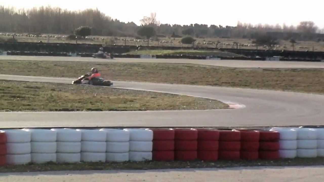 Karting 125 ALPHA LEOPARD sur le Circuit Le Mistral