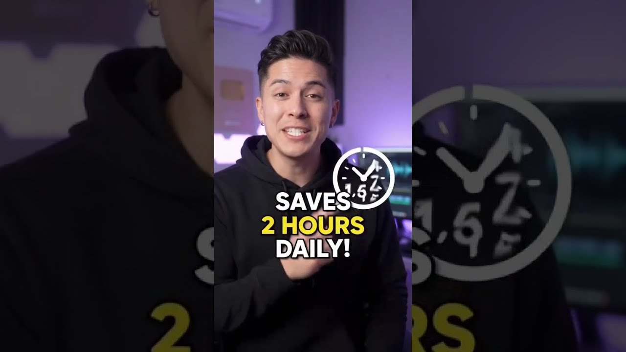 Edit Videos 2X Faster With This Simple AI Trick! ⚡#capcutediting #contentcreation #editinghacks