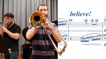 90 Seconds of Pure Trombone Love | Concerto for two trombones played by Ricardo Mollá & Zachary Bond