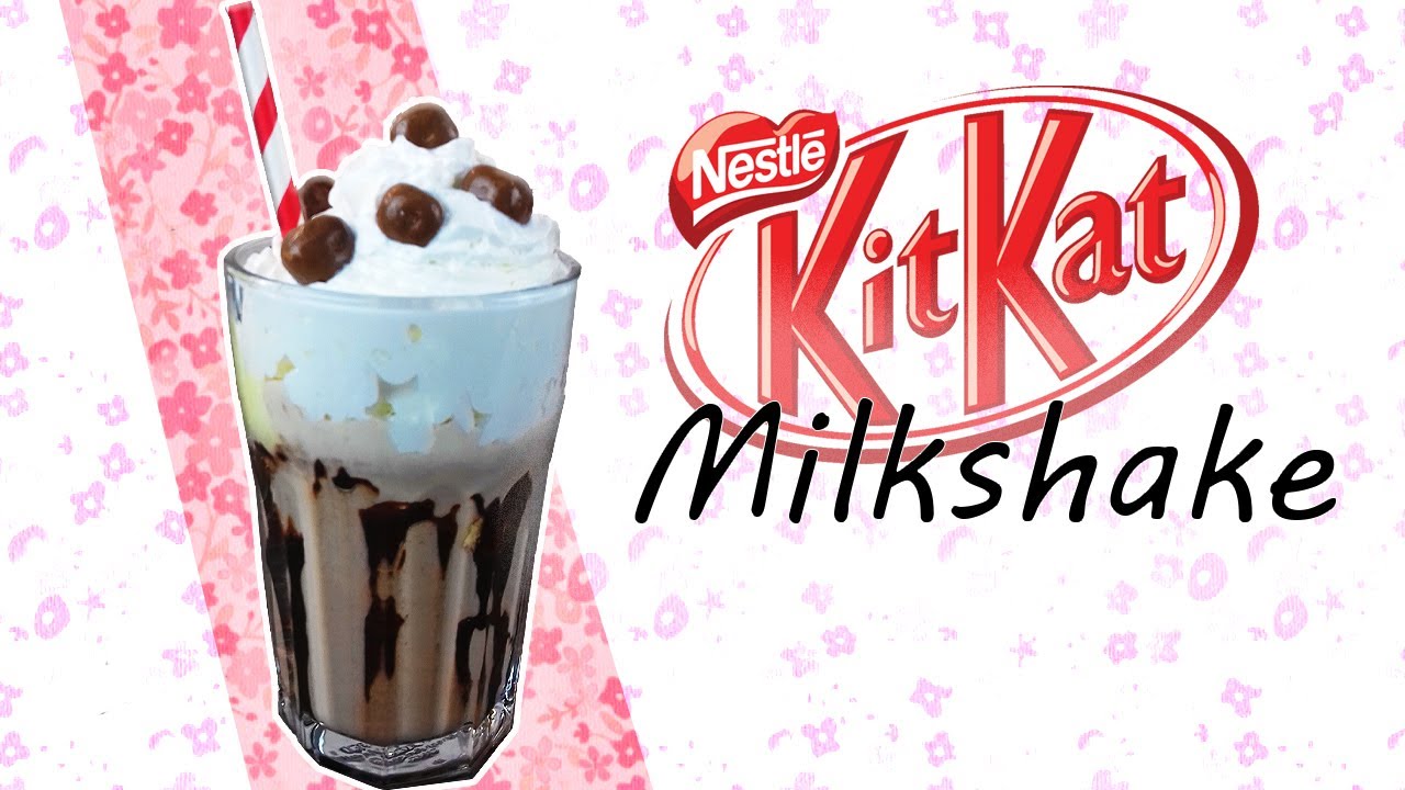 Kit Kat Milkshake with Nutribullet So Delicious !!!!