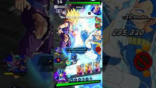 LF Revival SSJ2 Gohan Got One Shot by LF EVO Vegeta💀💥 #dragonballlegends  #dblegends #dbl #shorts
