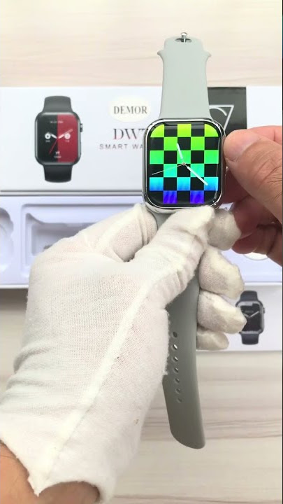 DEMOR DW7 Pro Smartwatch IWO Smart Watch Men Women Relógio inteligente Умные часы Unboxing Review