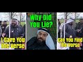 Speakers corner  i ask sheikh mohammed why did he lie about a bible verse or has he found it