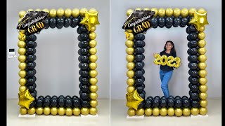 Graduation Party Balloon Decoration