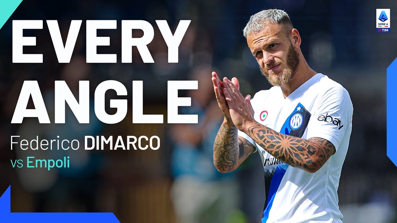 Federico Dimarco's magnificent strike | Every Angle | Empoli-Inter | Serie A 2023/24