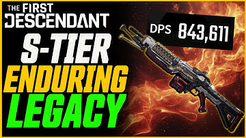POST BUFF ENDURING LEGACY IS INSANE! (+ Vs. Tamer) // The First Descendant Weapon Guide