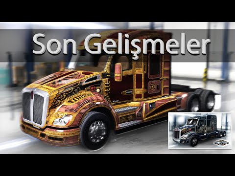 American Truck Simulator Son Gelişmeler (Volvo VNL, Nevada DLC,Bonus Hediye: Steampunk)