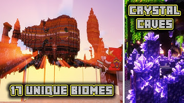 The Greatest Minecraft Floating Islands Map of all time