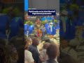 Fight breaks out at high school graduation
